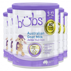 【新西兰直邮】贝儿bubs婴儿羊奶粉4段原装原罐婴幼儿宝宝配方奶粉四段*6罐